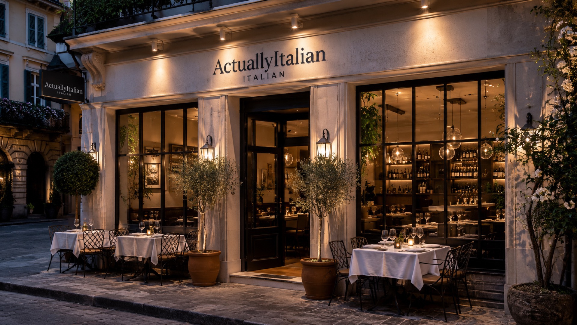 Actually Italian restaurant